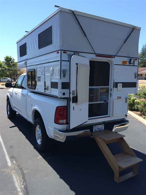 Indeed, the lightweight and low center of gravity of a FWC pop-up makes them ideal for trucks of all sizes, including mid-size trucks like the Toyota Tacoma, half-tons like the. . Used four wheel campers for sale